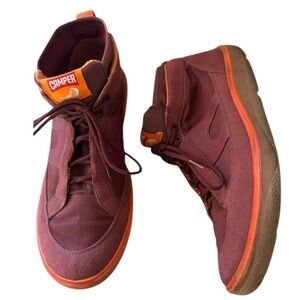 CAMPER X MUSTOV PEU LIGHTWEIGHT HIGH-TOP SNEAKERS SIZE 45